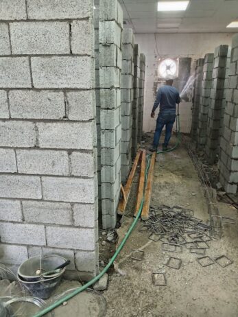 اعمل بناء ملحق غرف لياسه تكسير