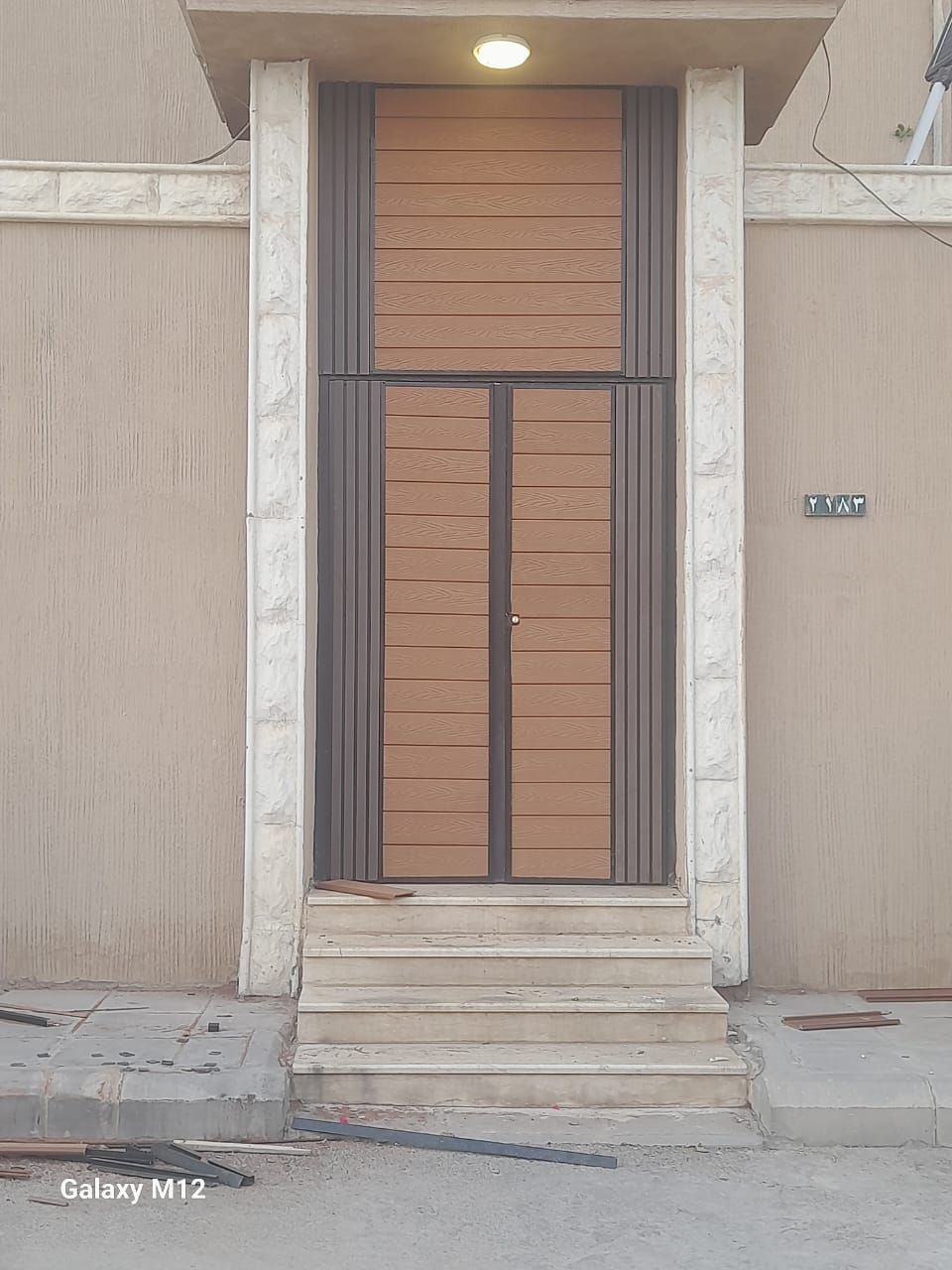 تركيب بديل الخشب للابواب القديمه