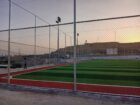تسوير المزارع والأراضي البيضاء وتركيب شبوك الملاعب