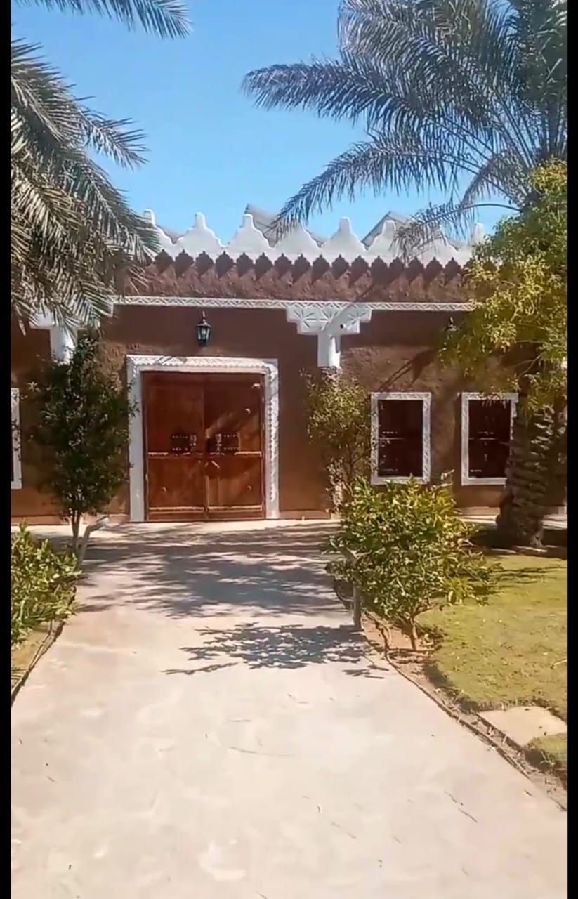 تسوير المزارع والأراضي والملاعب وتوريد وزراعة النخ