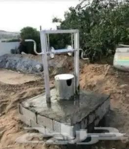 حفر آبار ارتوازية وتنزيل مواسير تقميص الآبار
