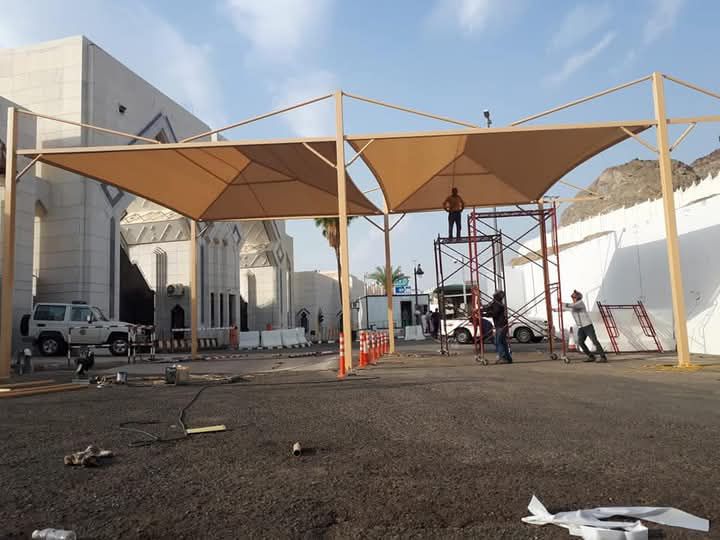 مظلات وسواتر وبرجولات وخيام ملكي