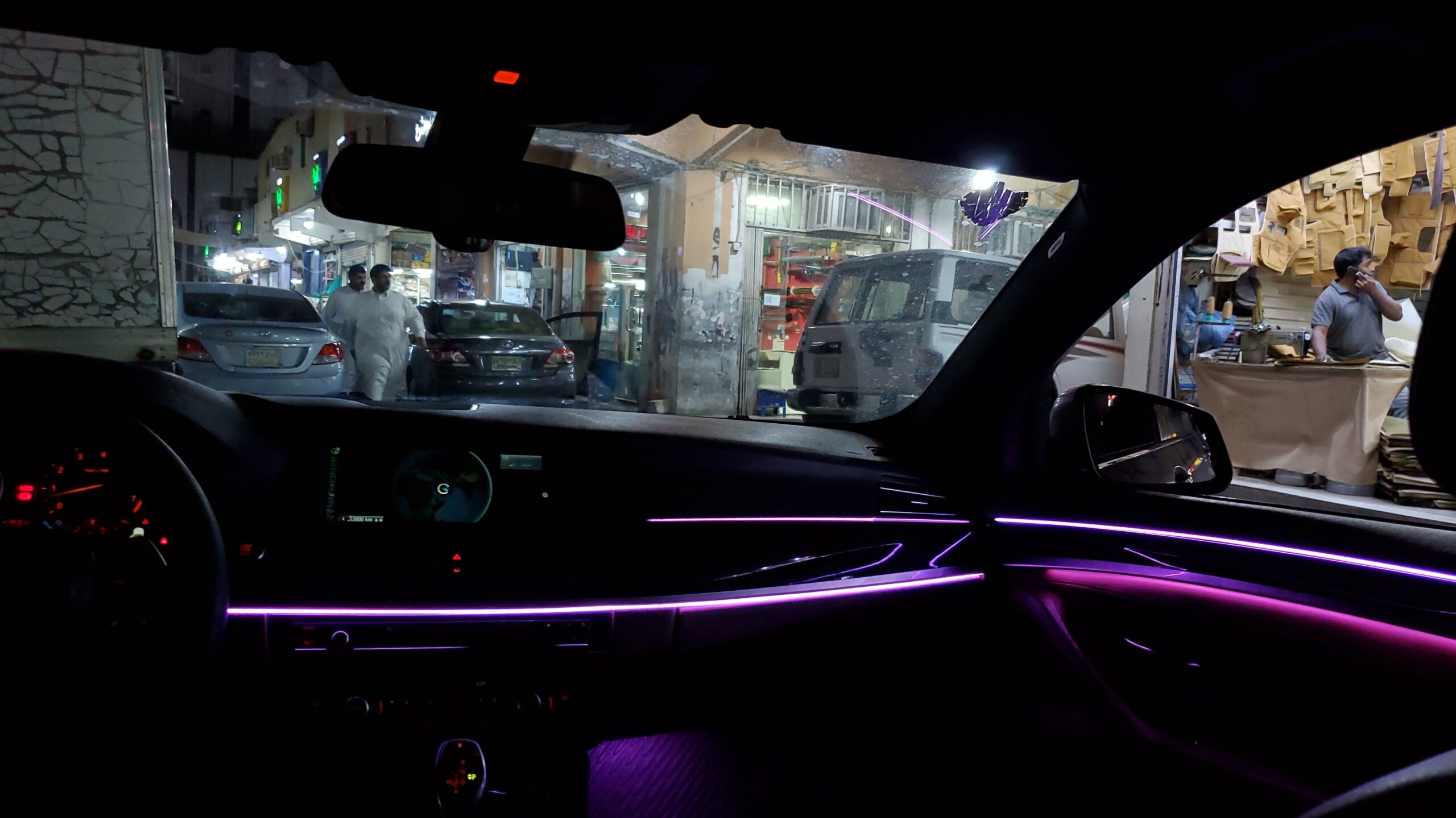 انوار داخليه علا جميع السيارات