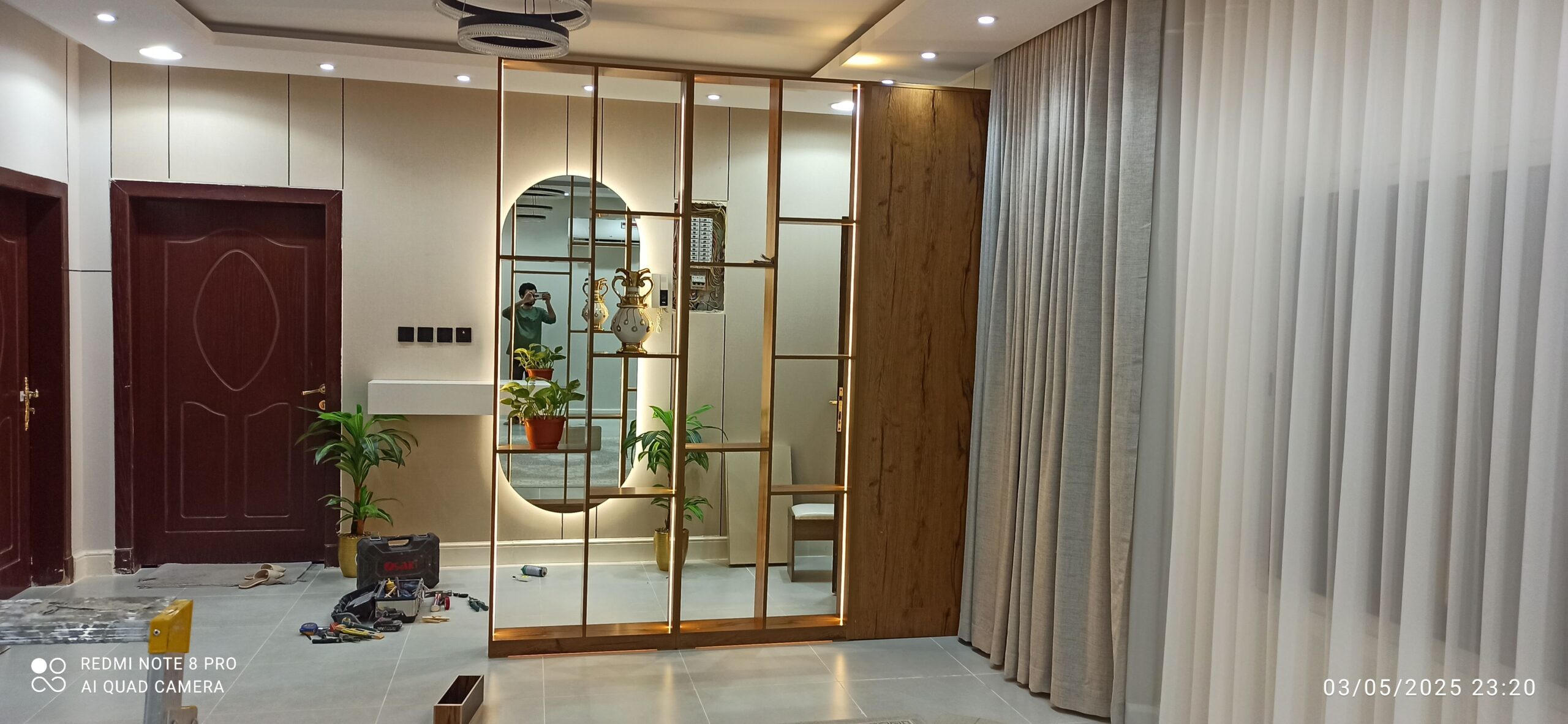 تصميم وتركيب جميع انواع الديكورات المنزليه في الري