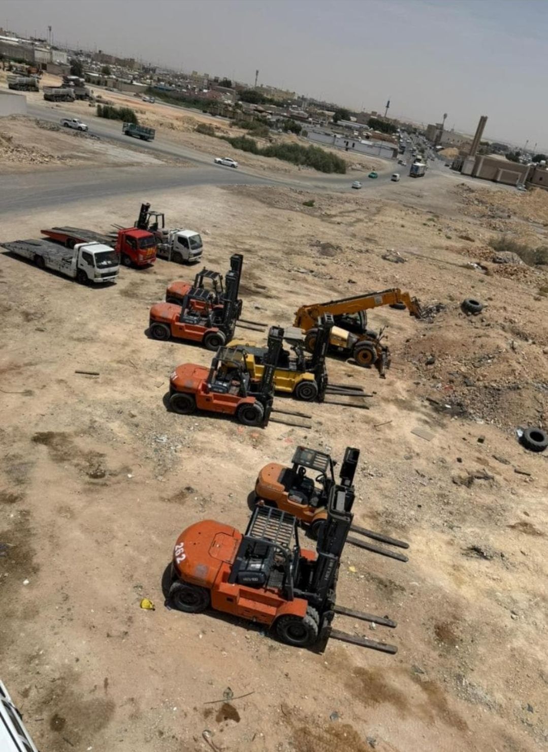 رافعات شوكيه للإيجار من 2طن إلي 16طن موديلات حديثة