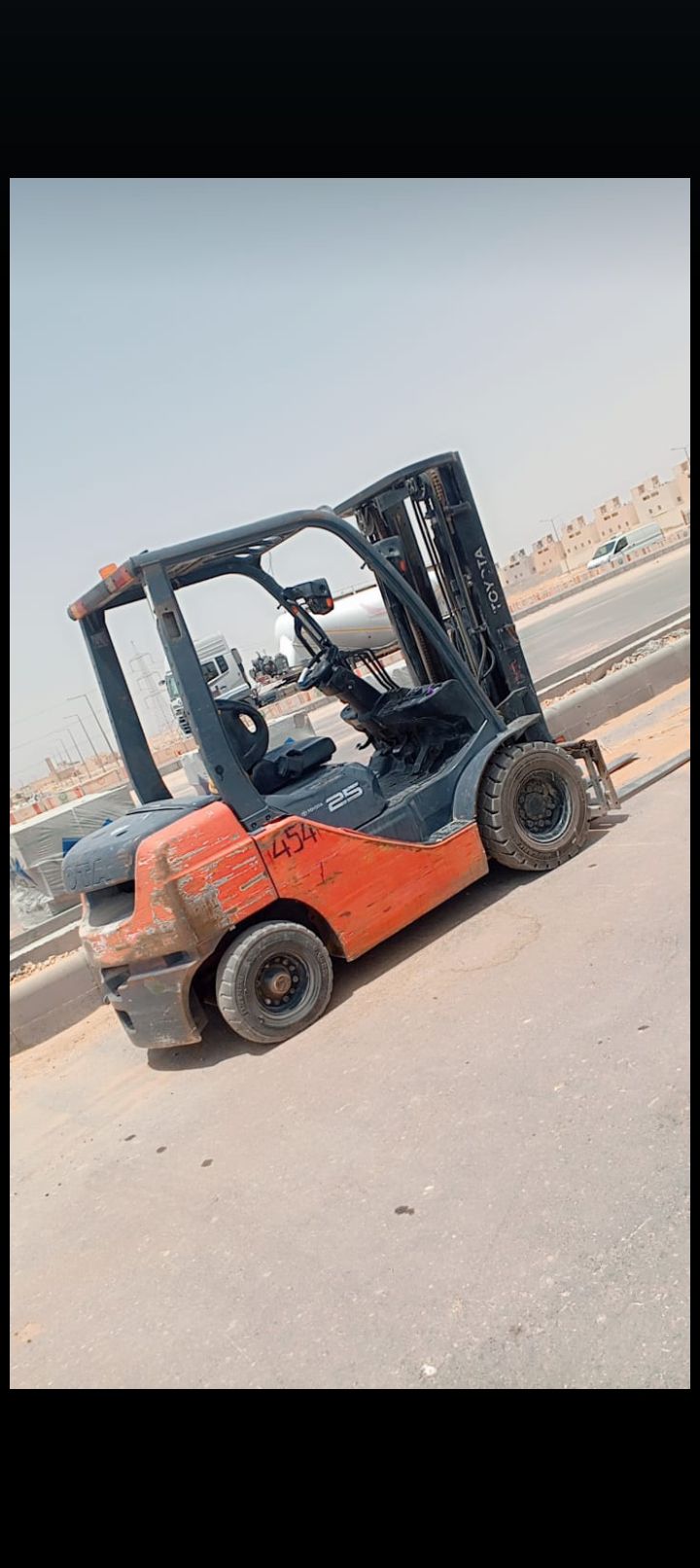 فركليف رافعه شوكيه لتاجير اليومي وشهري 3 طن 7 طن 1