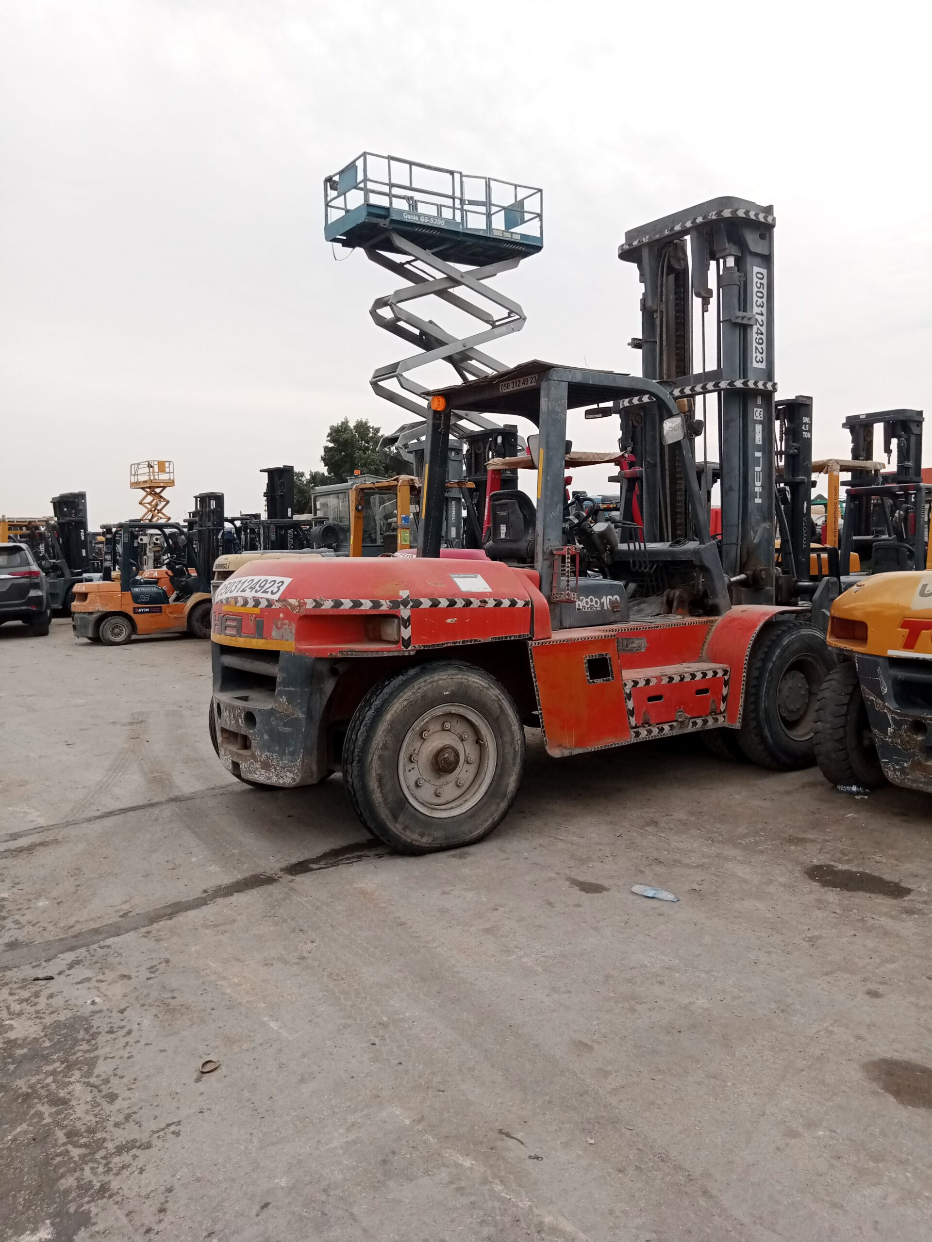 فركليف رافعه شوكيه لتاجير اليومي وشهري 3 طن 7 طن 1