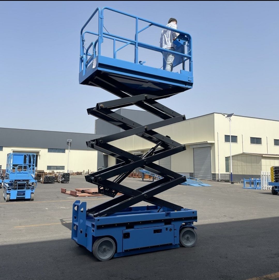 سيزر لفت للإيجار ديزل كهرباء جميع المقاسات موديلات