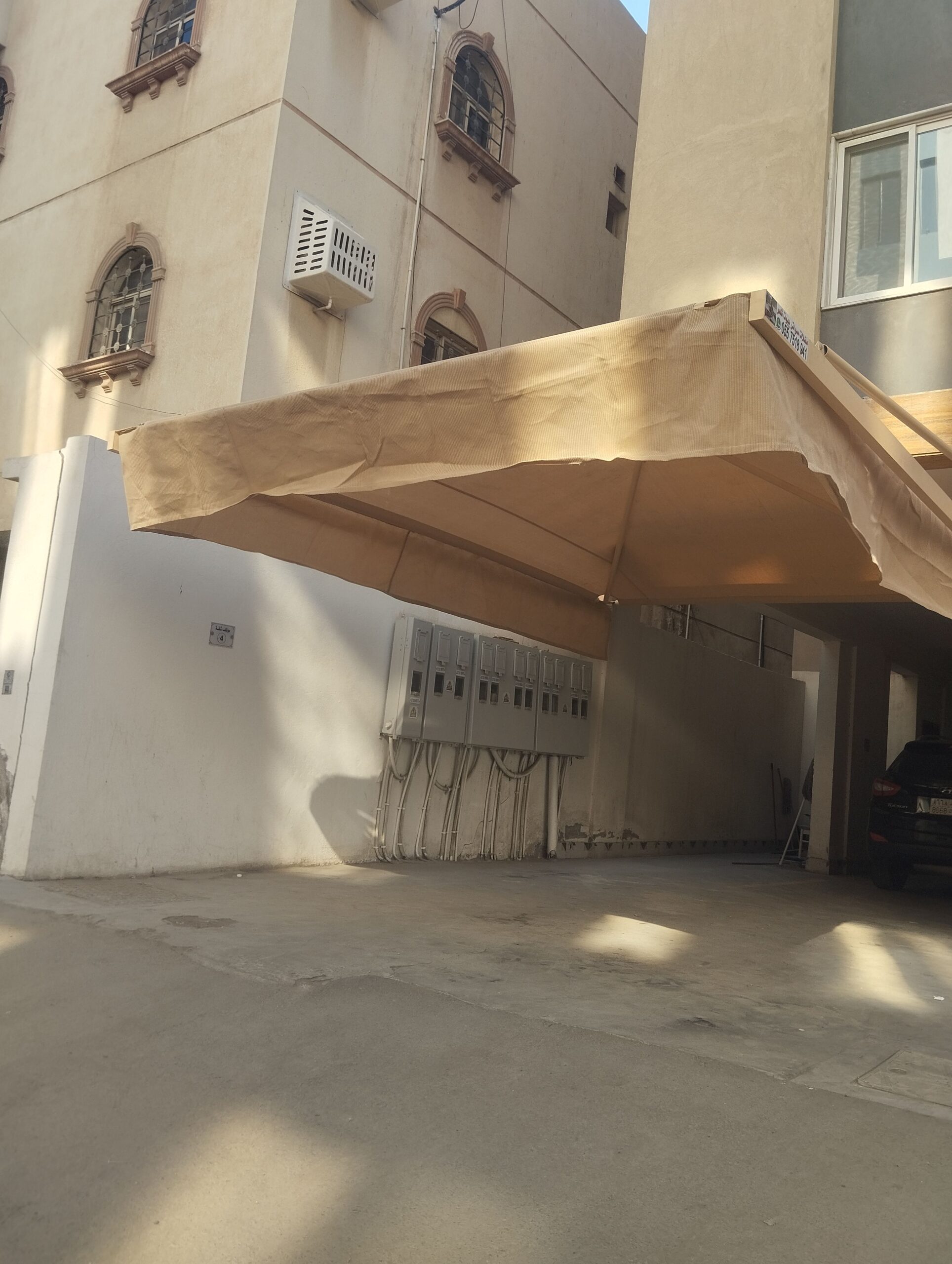 مظلات وسواتر الاصاله ‎#تركيب_مظلات_السيارات ‎‎#ترك