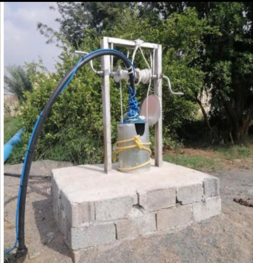 حفر آبار ارتوازية وتنزيل مواسير تقميص الآبار