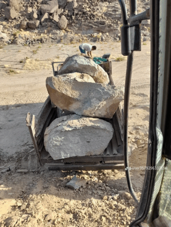 بوكلين للايجار وبناءالحجر