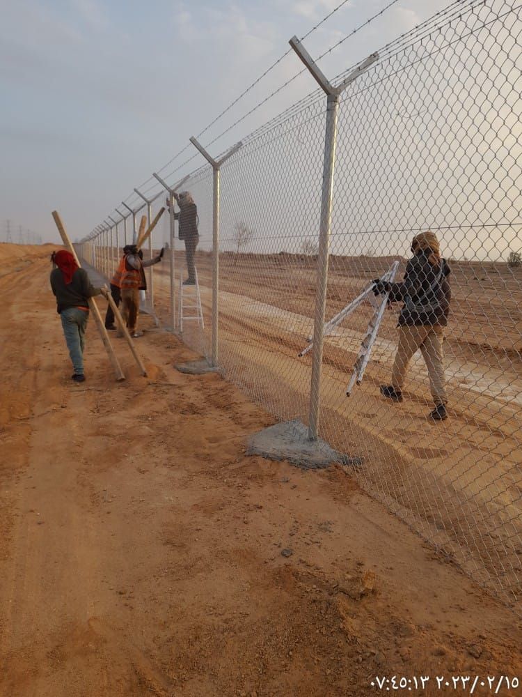 تركيب شبوك تسوير المزارع والأراضي البيضاء وتركيب ش