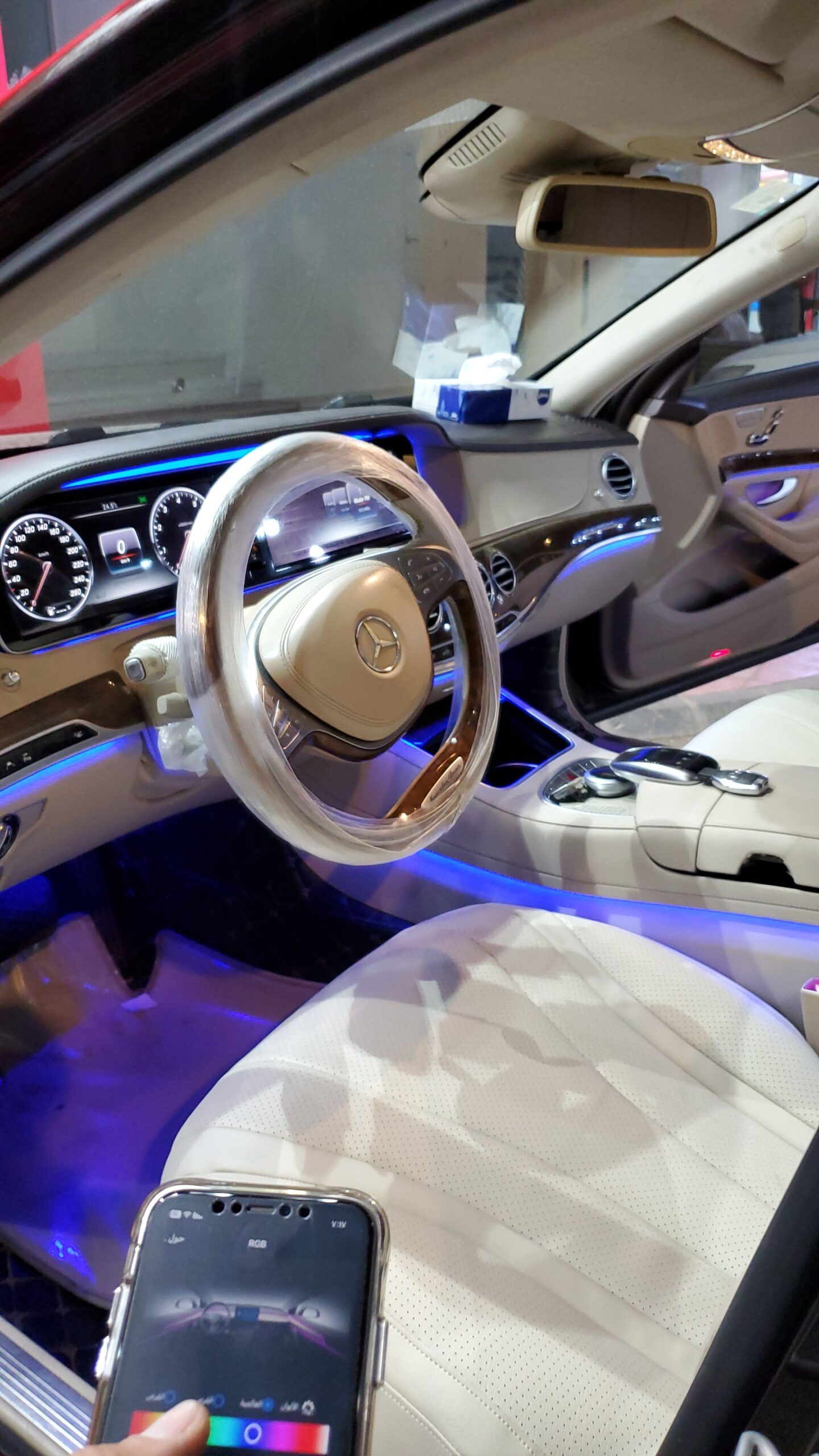انوار داخليه علا جميع السيارات