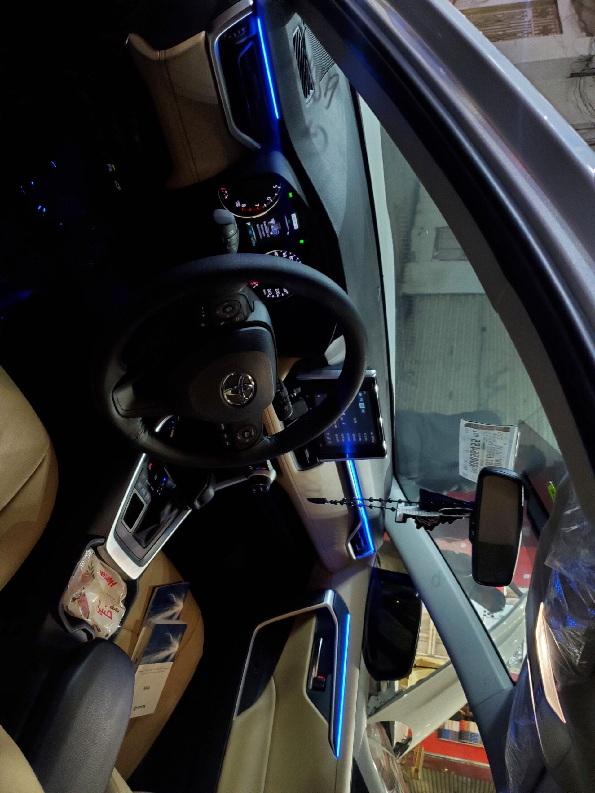 انوار داخليه علا جميع السيارات