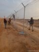 تسوير المزارع والأراضي البيضاء وتركيب شبوك الملاعب