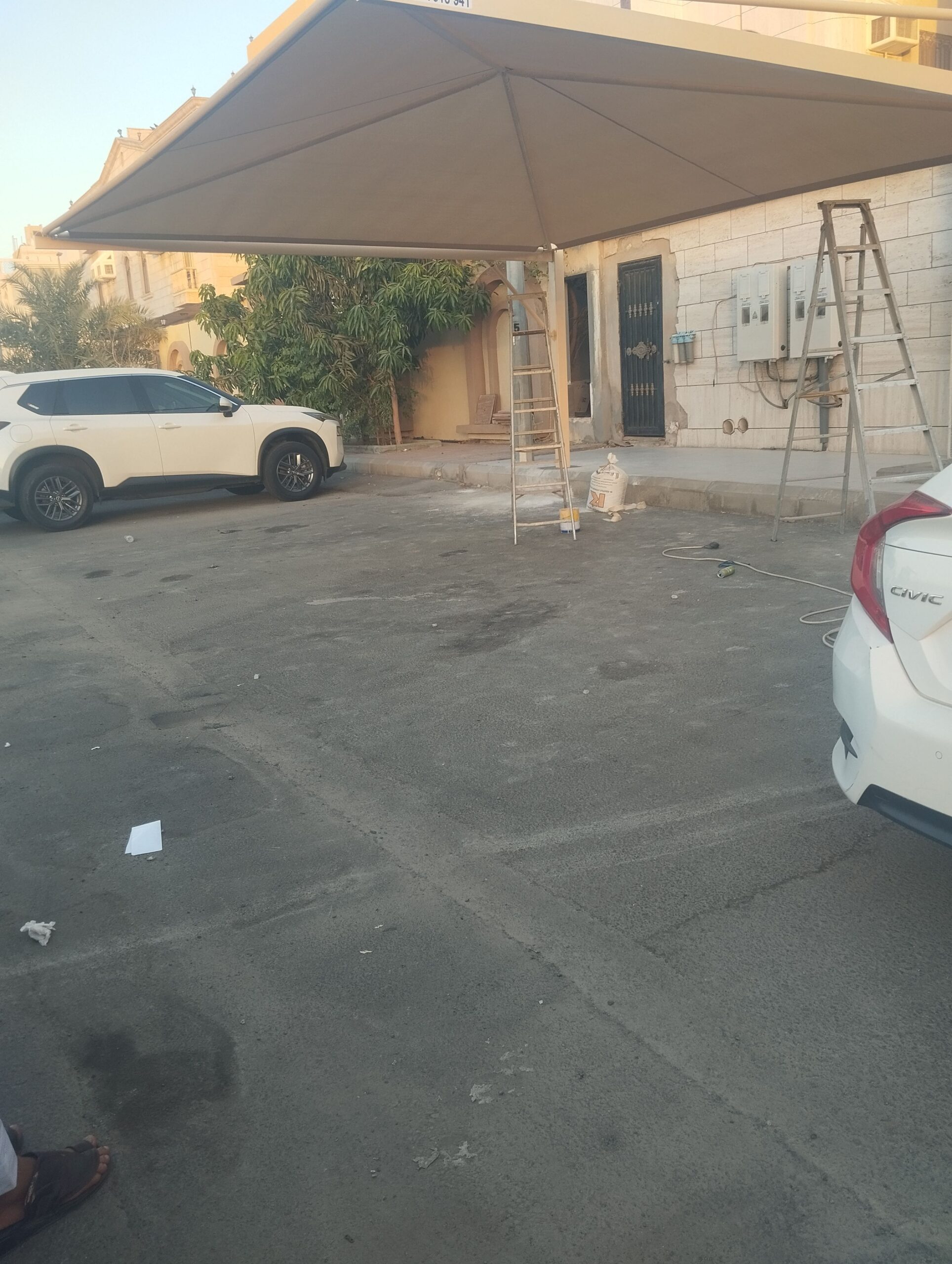 مظلات وسواتر الاصاله ‎#تركيب_مظلات_السيارات ‎‎#ترك