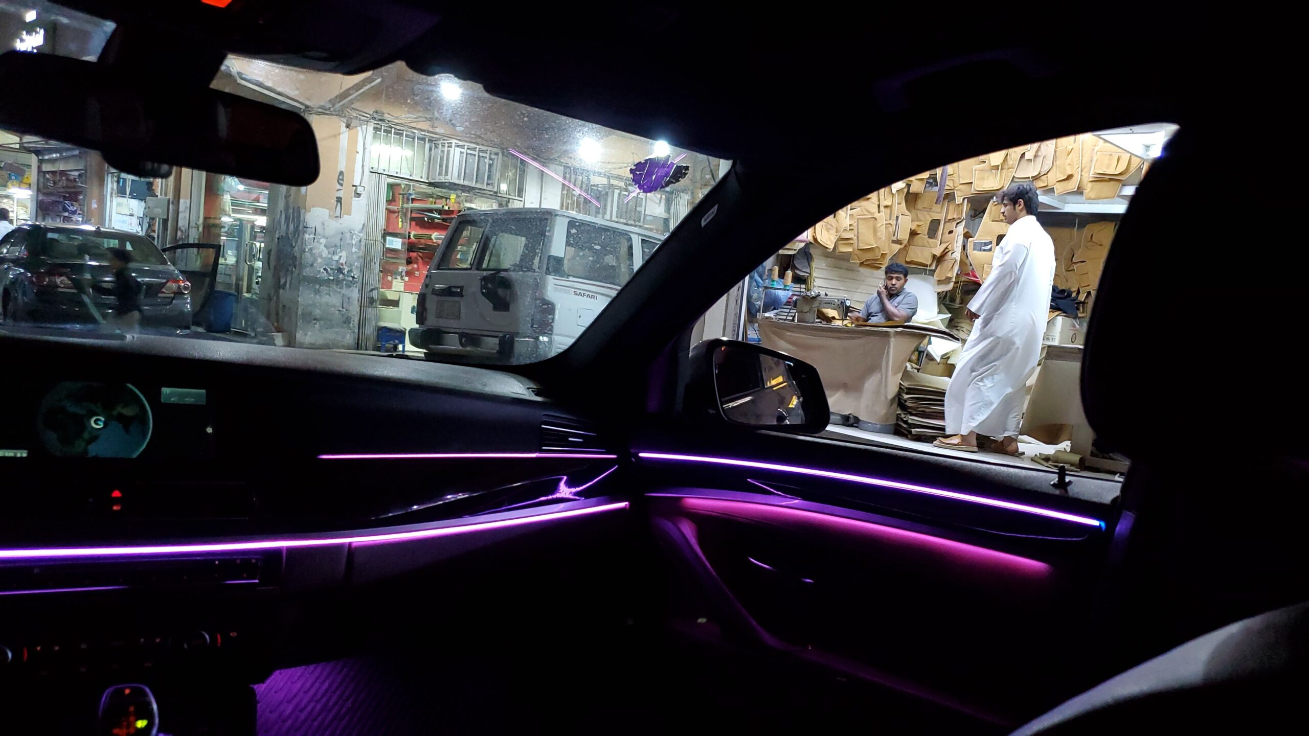 انوار داخليه علا جميع السيارات