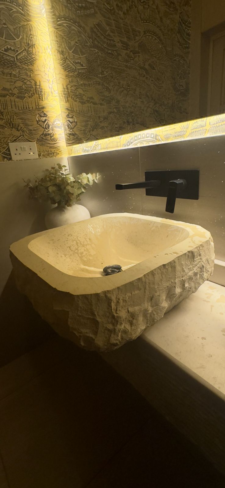 احواض حجر طبيعي وطني