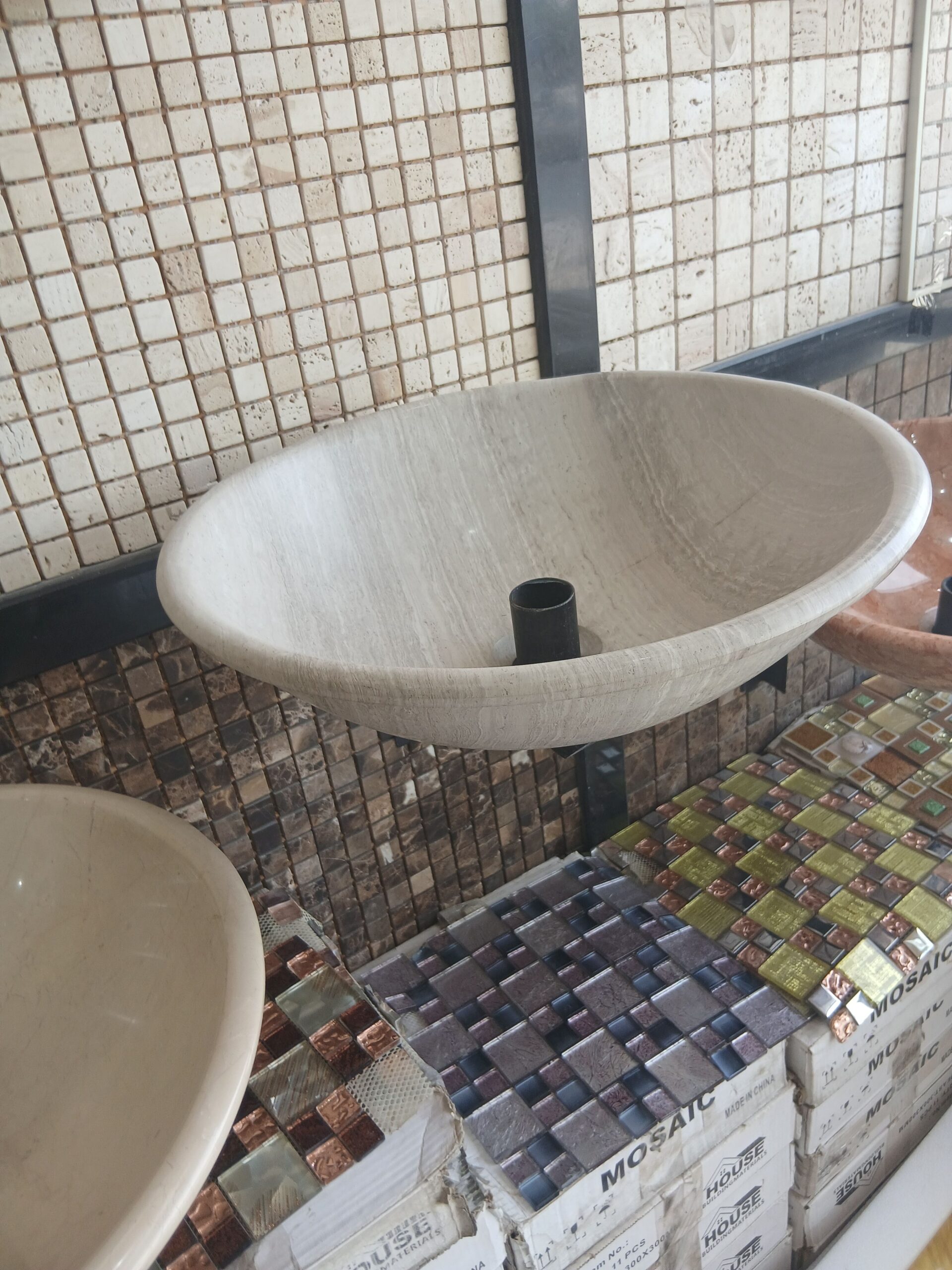 مغاسل رخام طبيعي