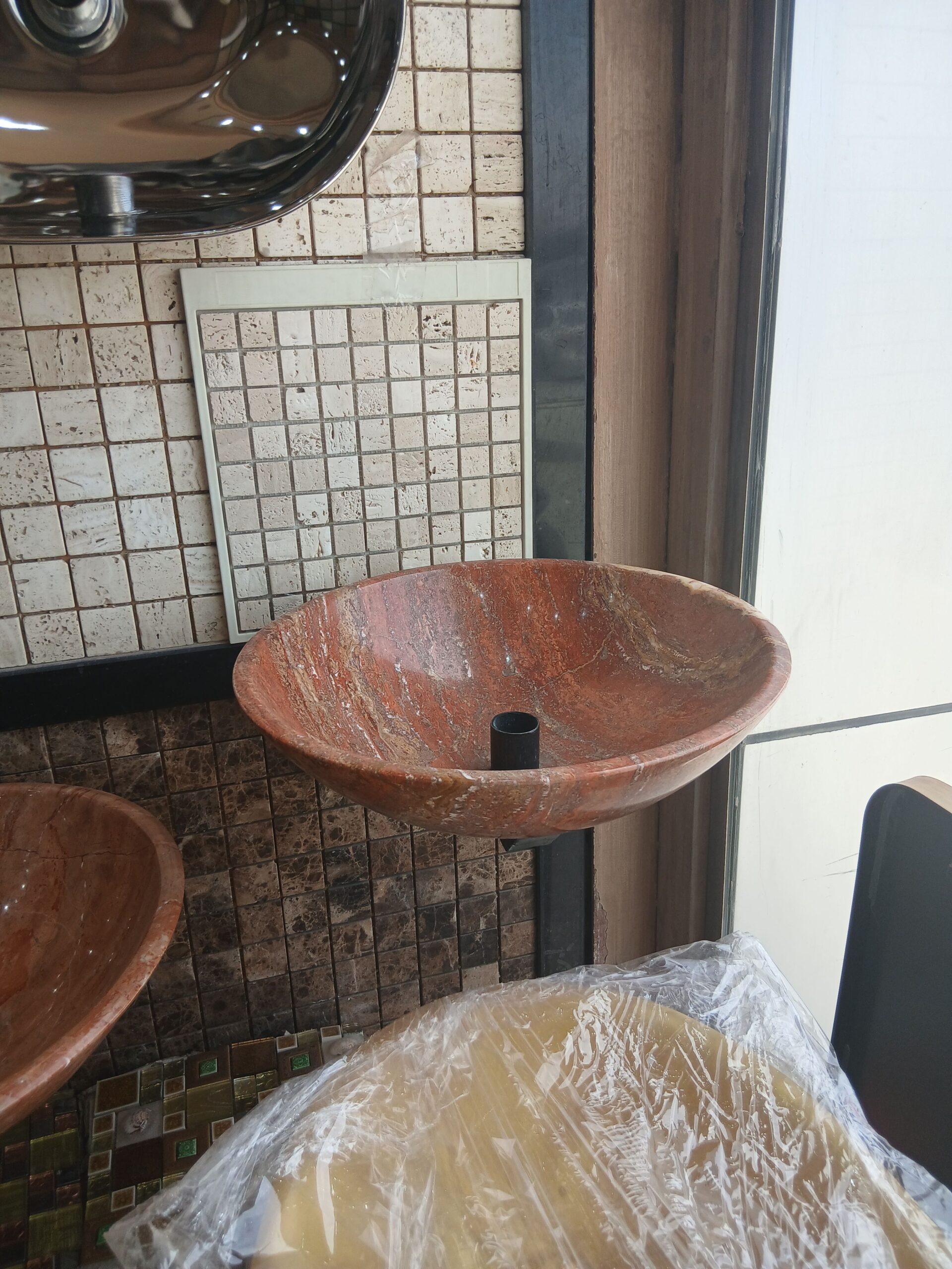 مغاسل رخام طبيعي