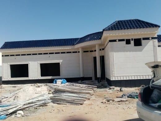 ديكورات خارجية اسمنتيه بطحاء الرياض حجر