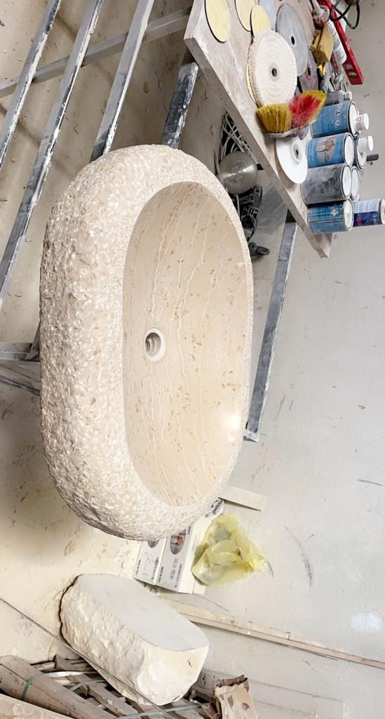 احواض ومغاسل حجر طبيعي