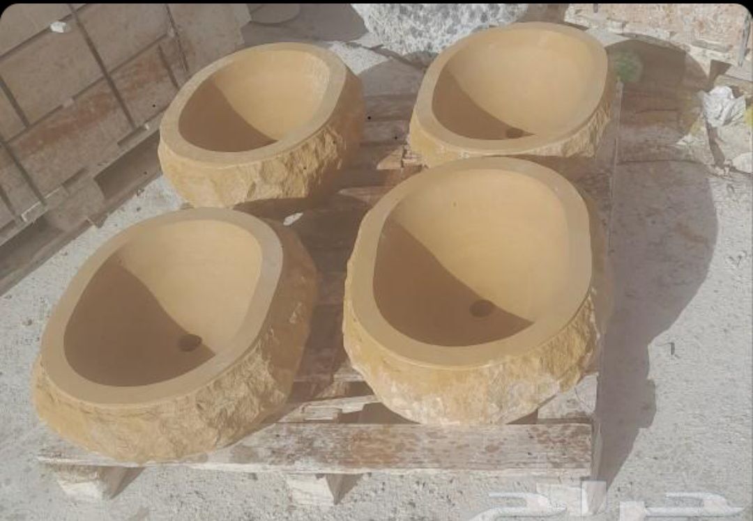 احواض حجر طبيعي وطني