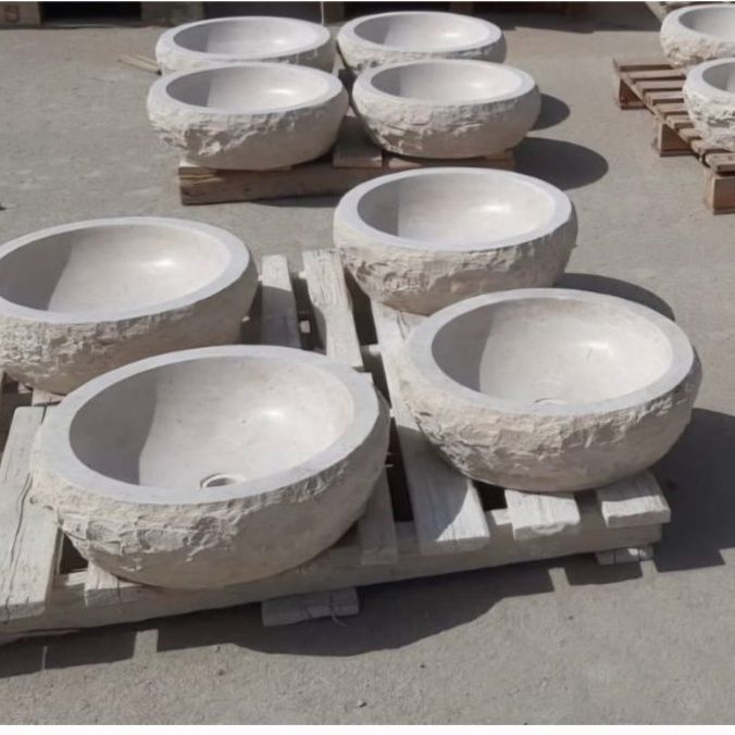 احواض حجر طبيعي وطني