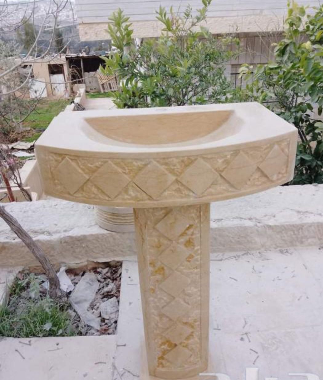 مغاسل حجر طبيعي