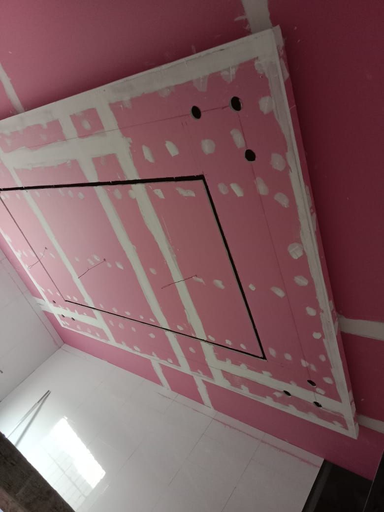 شغل جبس عادي جبس بورد جدران معربات تيلي ويثن ديكور