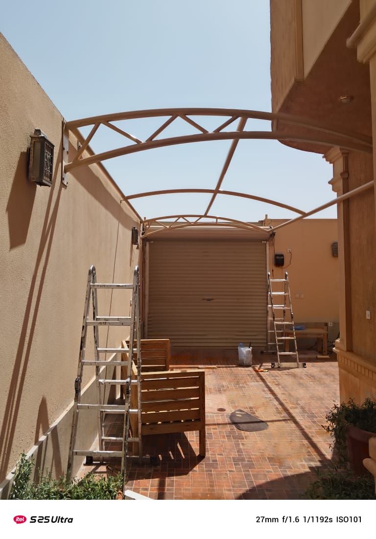 الرياض مضلات وسواتر وبرجولات وجميع اعمال الحداده