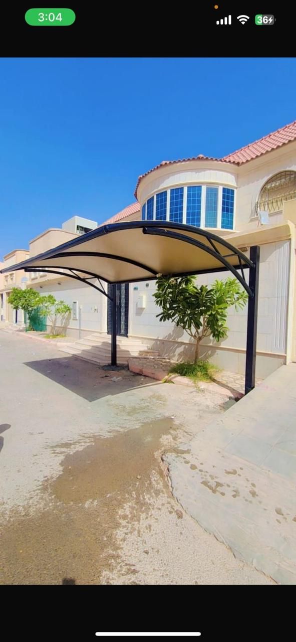 مظلات سيارات تركيب مظلات 0500733830