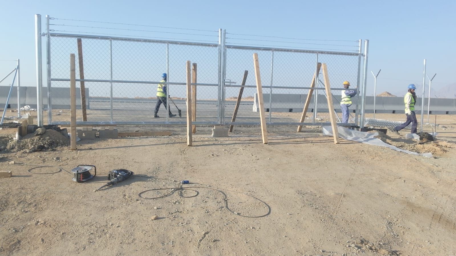 مقاول شبوك شبوك سياج طرق