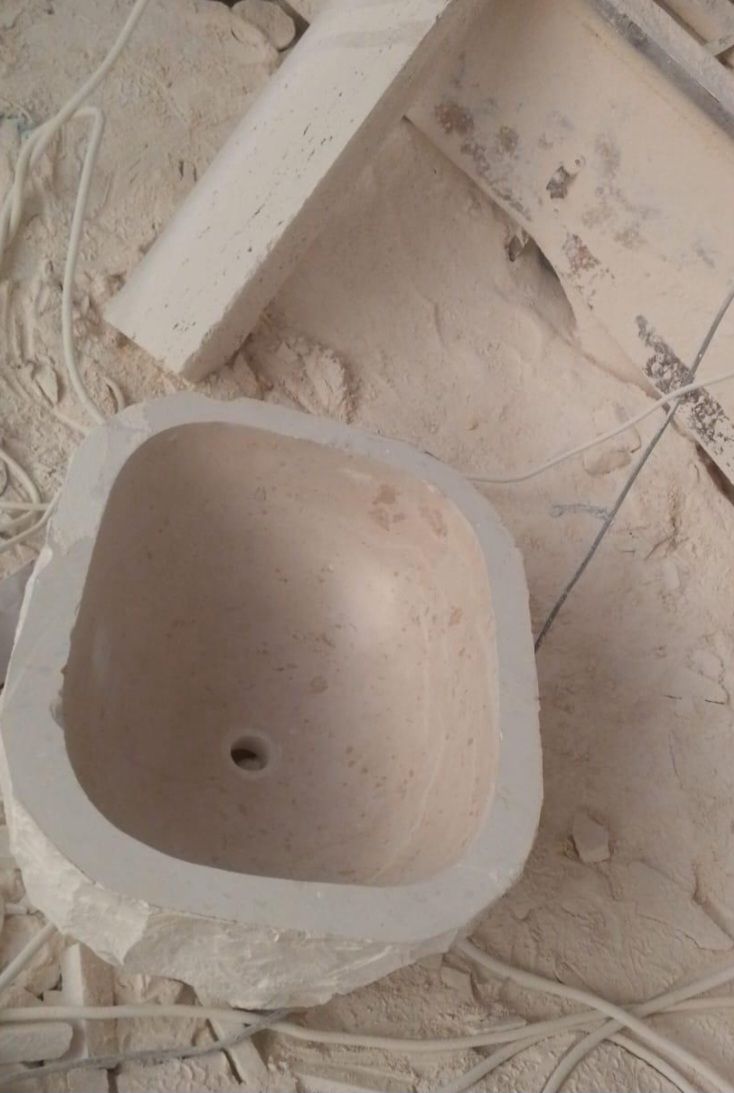 احواض ومغاسل حجر طبيعي