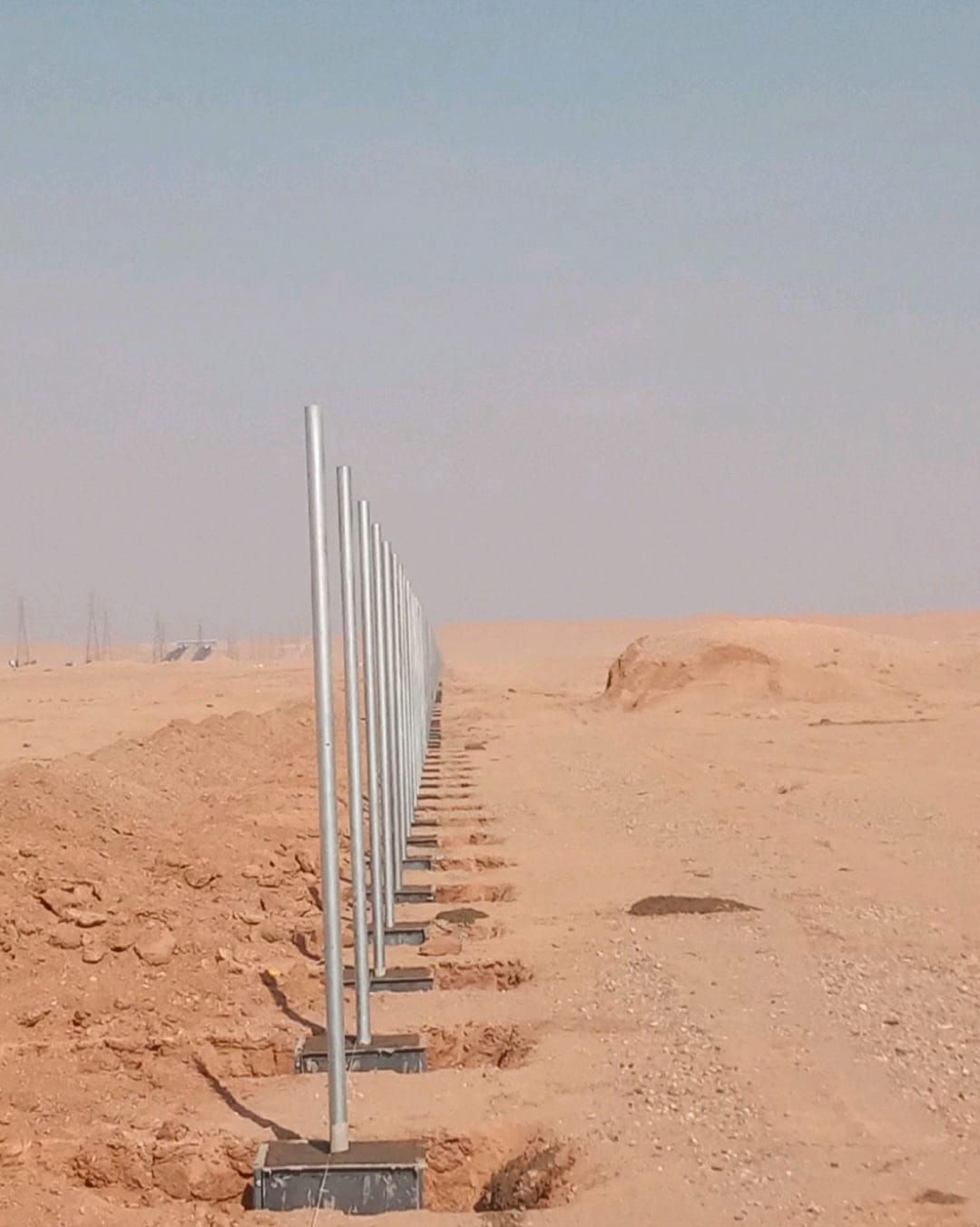 مقاول اسياج امنيه بجميع انواعها شبوك بجميع المقاسا