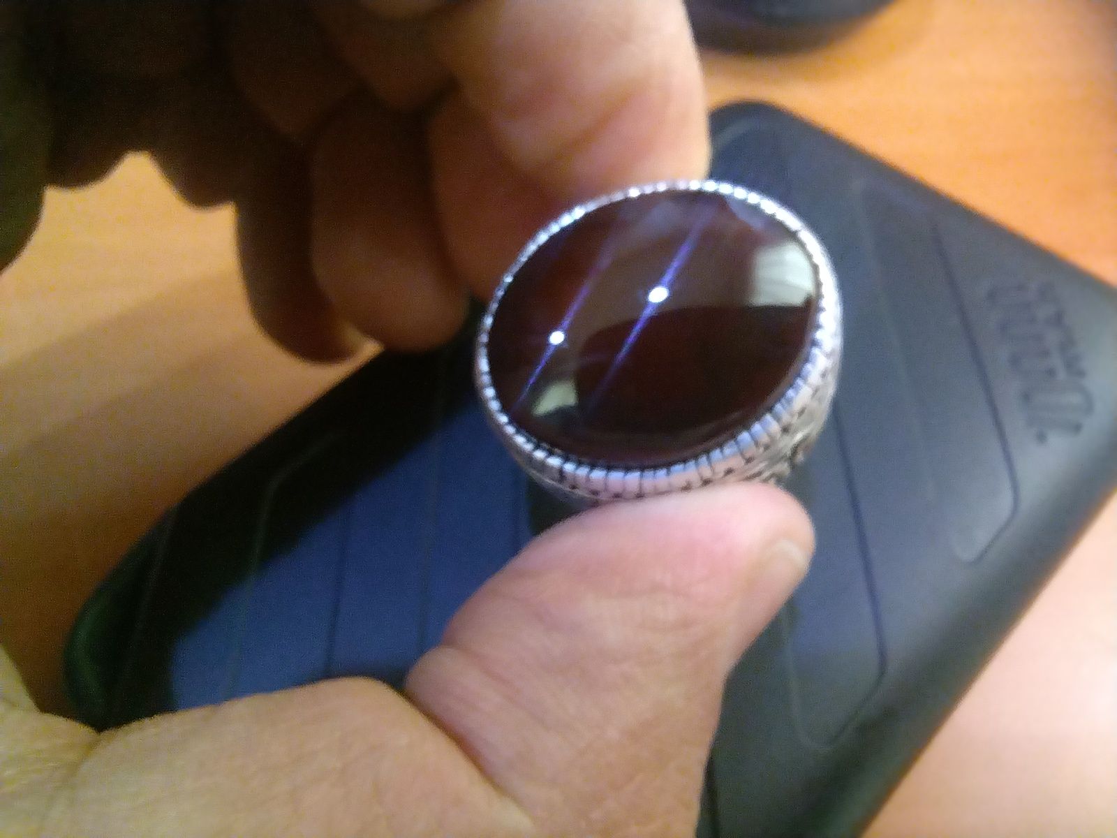 خواتم فضة رجالي عقيق يماني كرزي و مجزع واشكال كثير