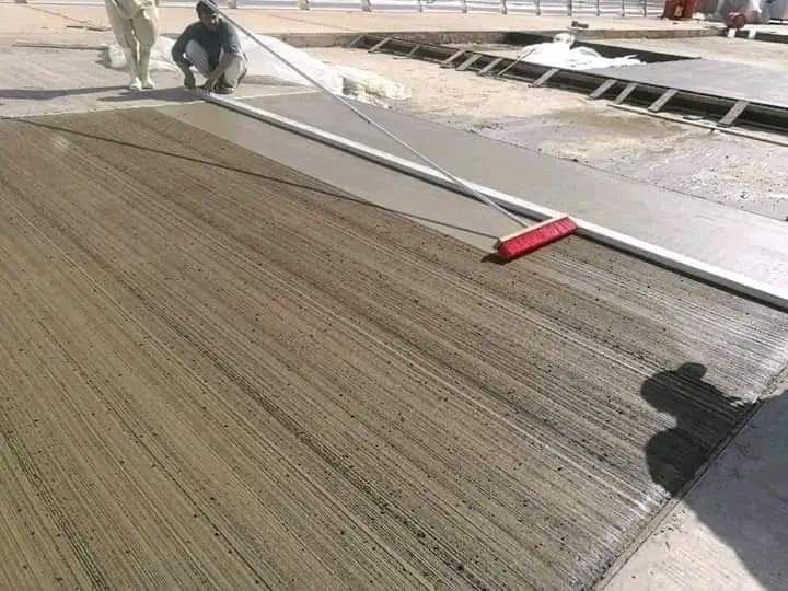 صبة مطبوعة شغل ديكورات خرسانية مطبوعة ميزانية