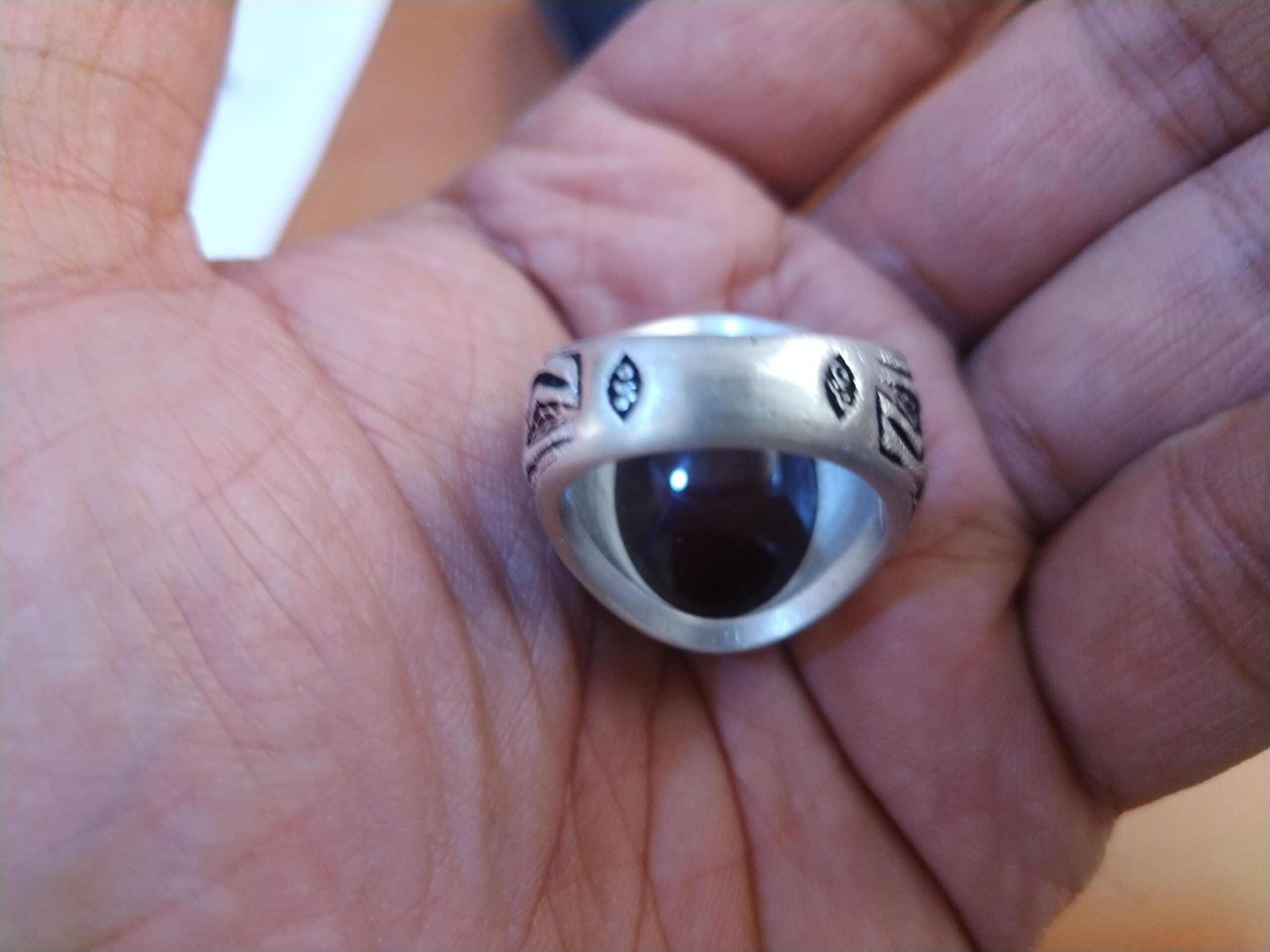 خواتم فضة رجالي عقيق يماني كرزي و مجزع واشكال كثير