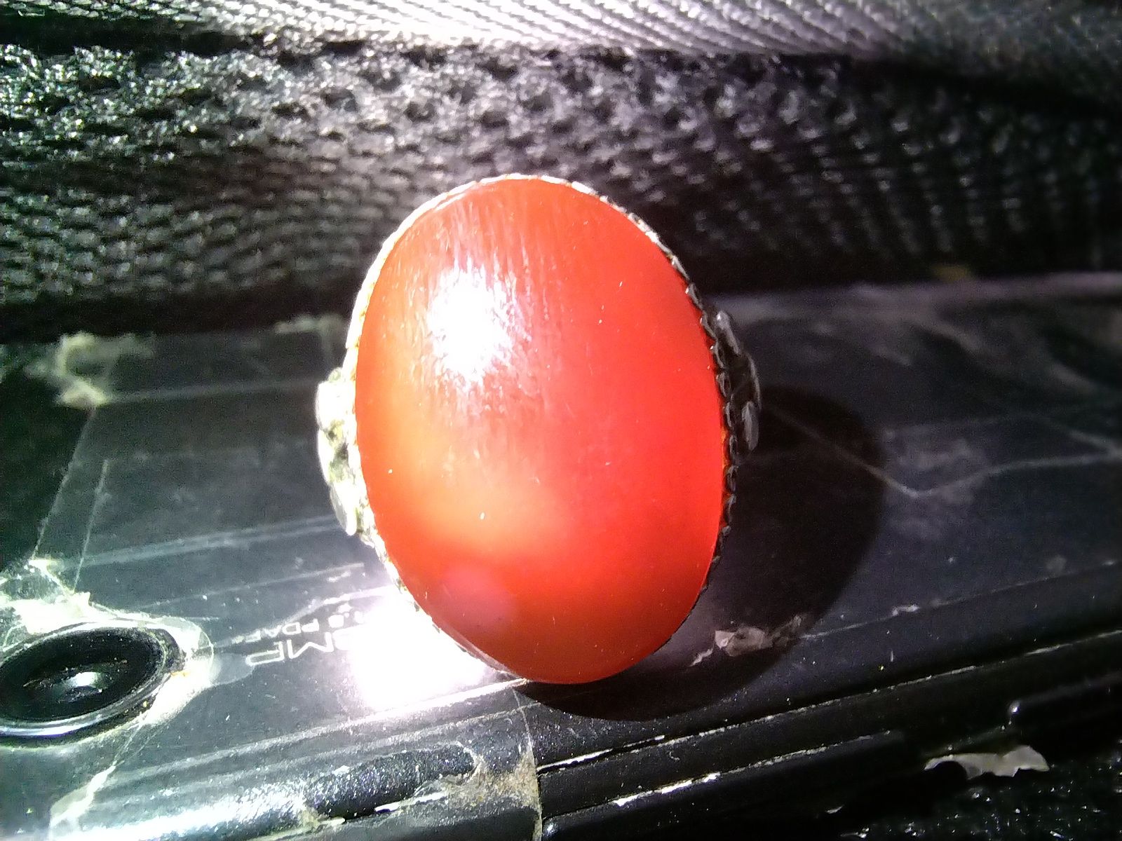 خواتم فضة رجالي عقيق يماني كرزي و مجزع واشكال كثير