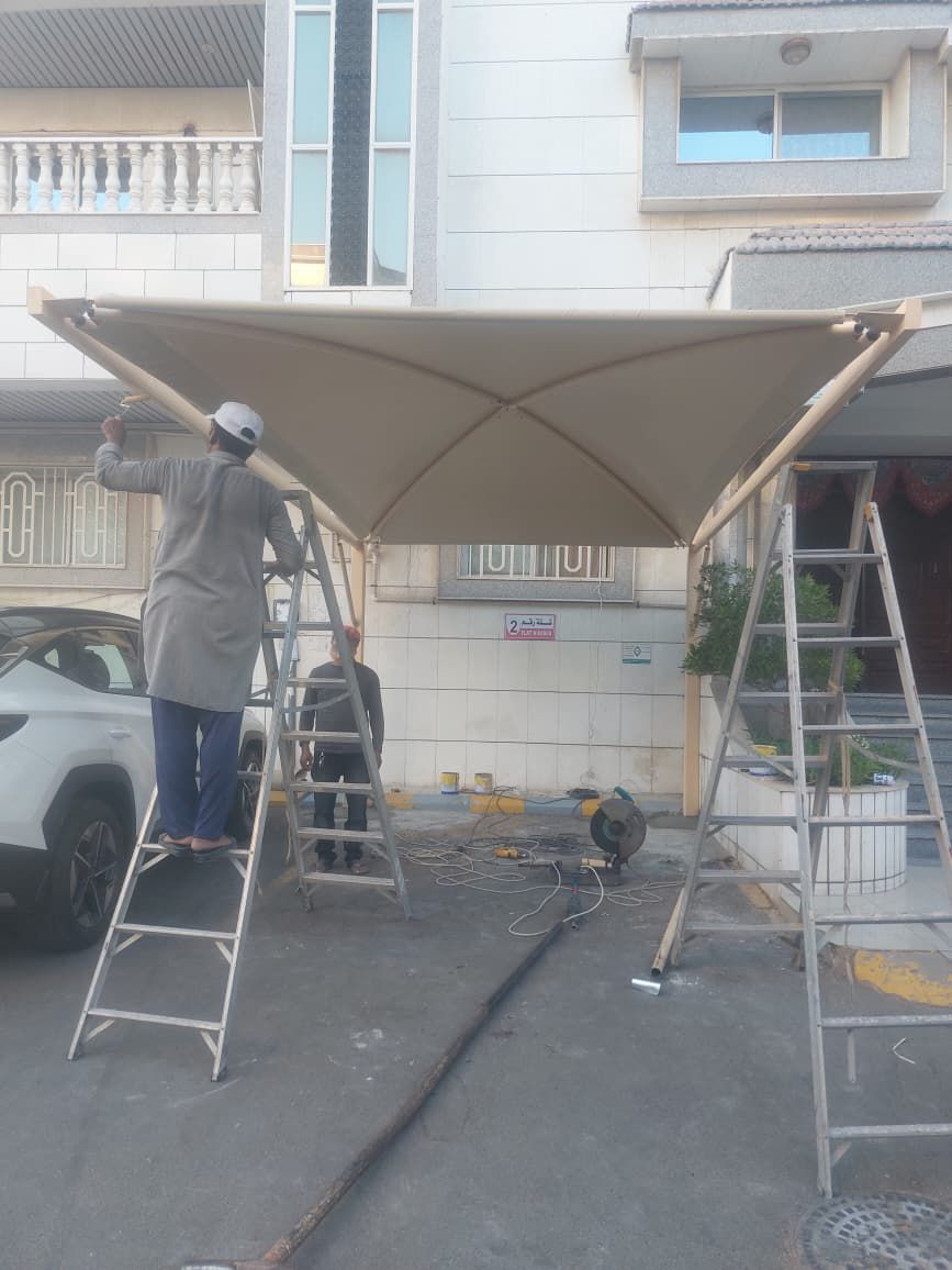 مظلات سيارات جده مكه