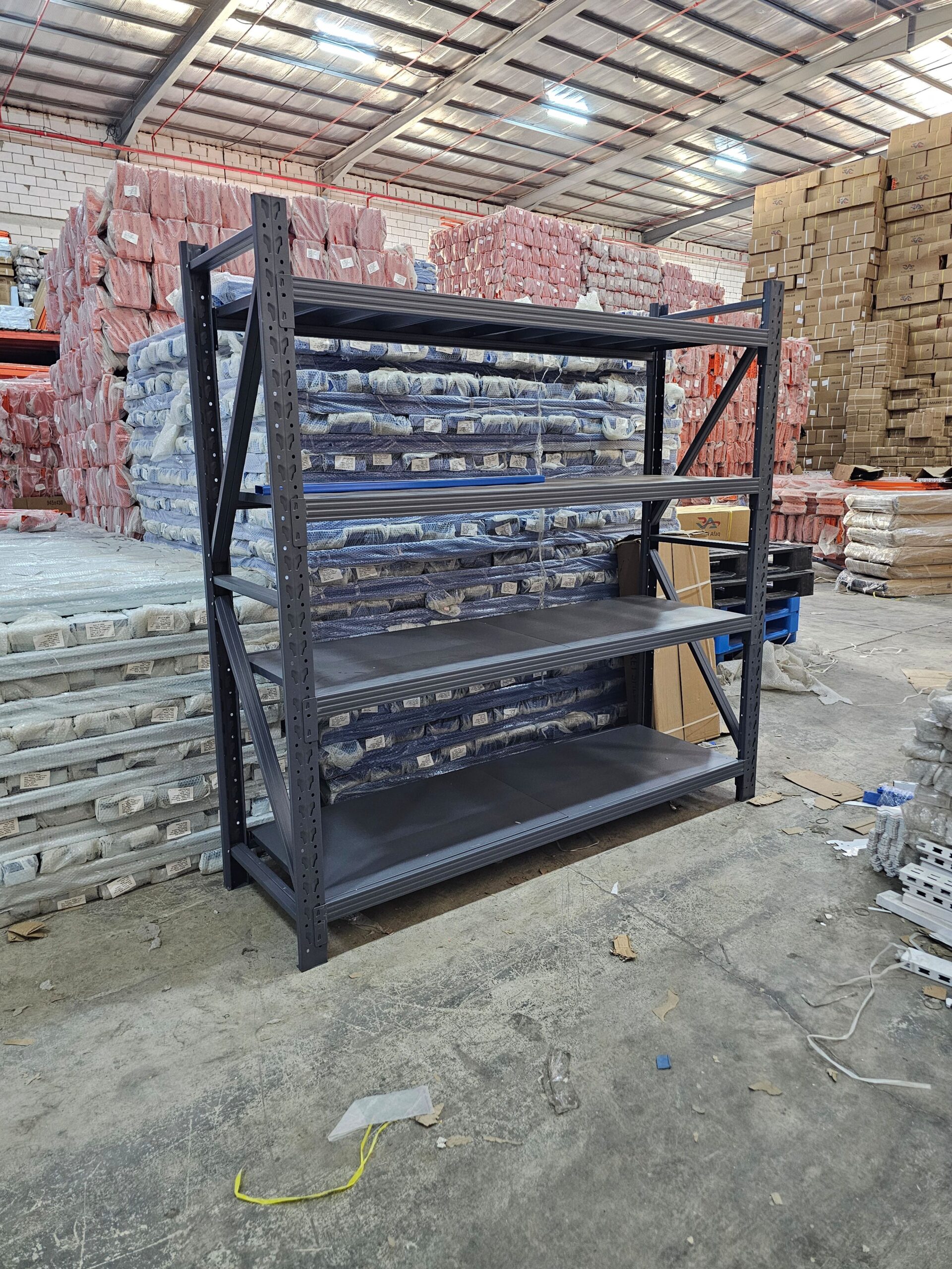 رفوف تخزين منزليه رفوف محلات رفوف مستودعات رفوف بق