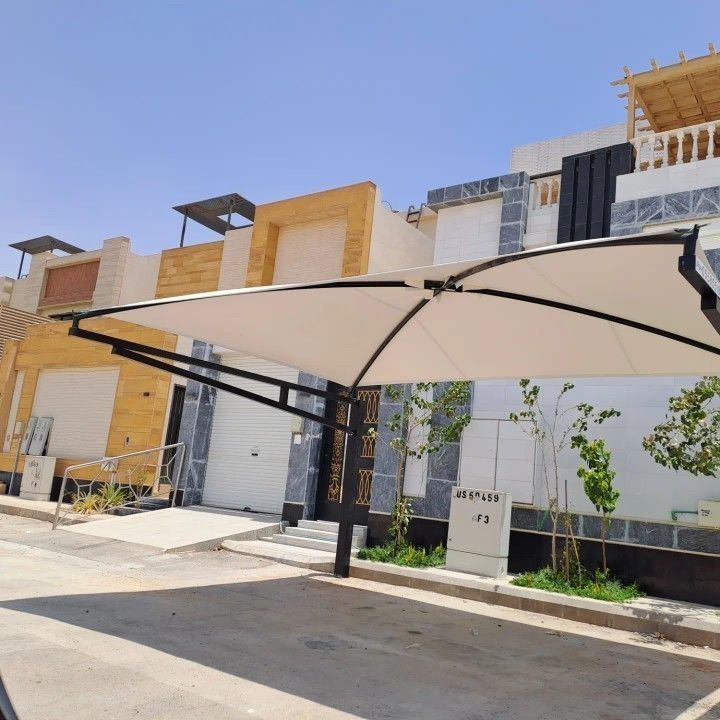 تركيب مضلات مواقف السيارات مضلات متحركة #مضلات كرا