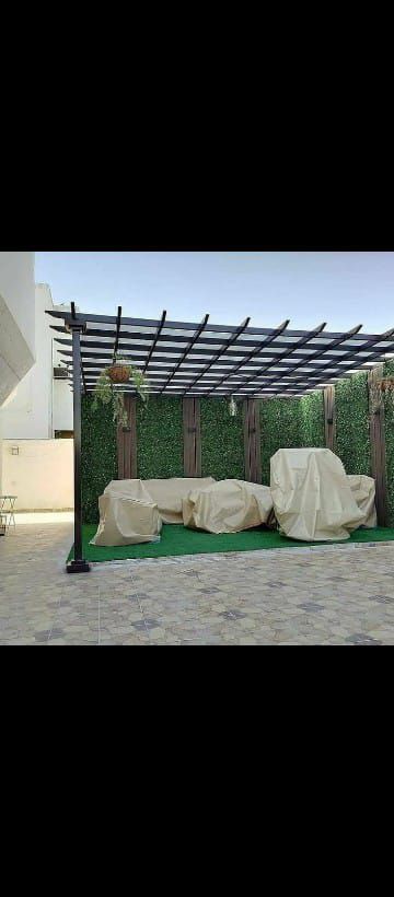 مظلات وسواتر وبرجولات وجميع انواع الحداده