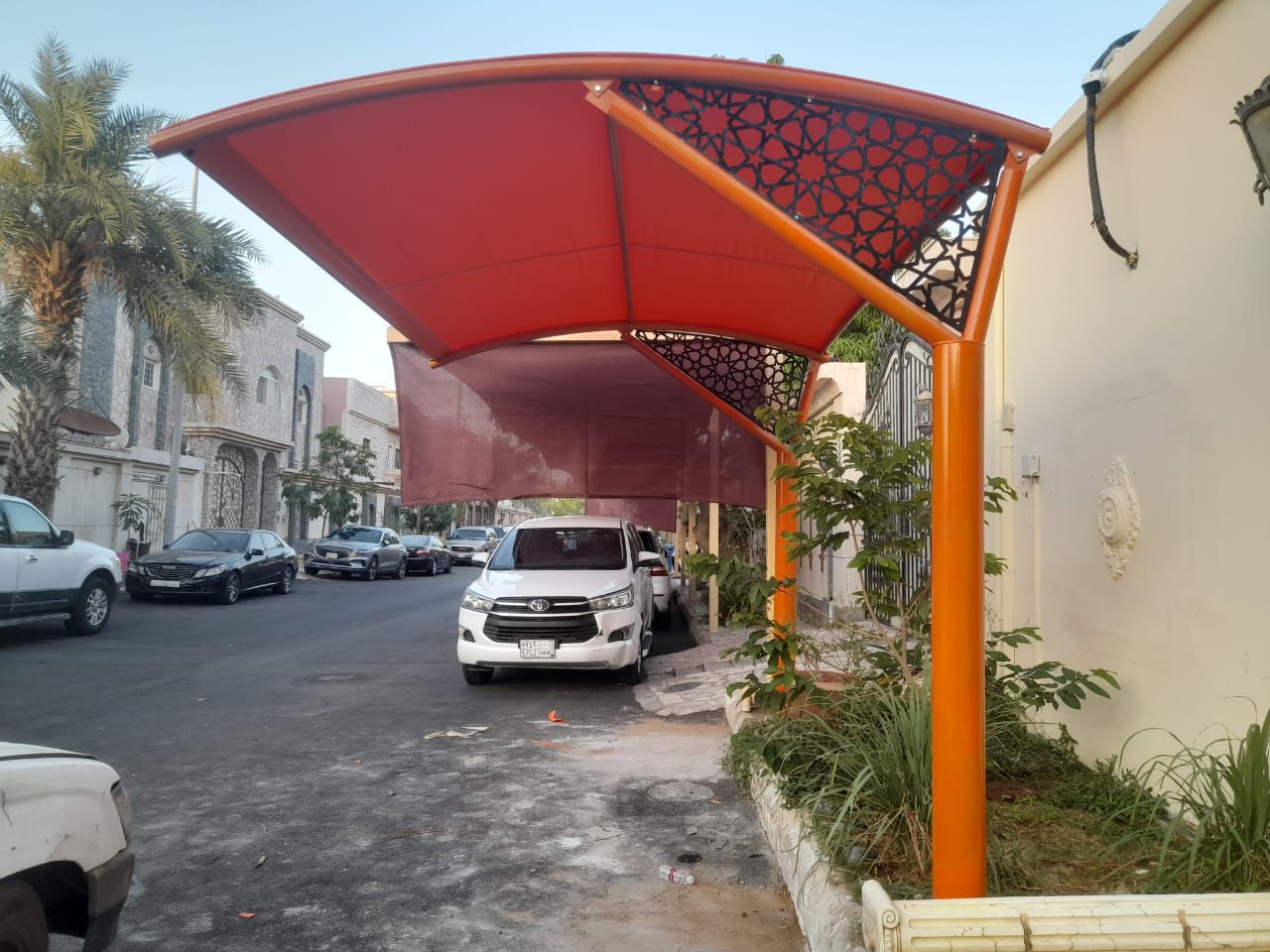 مظلات سيارات جده مكه