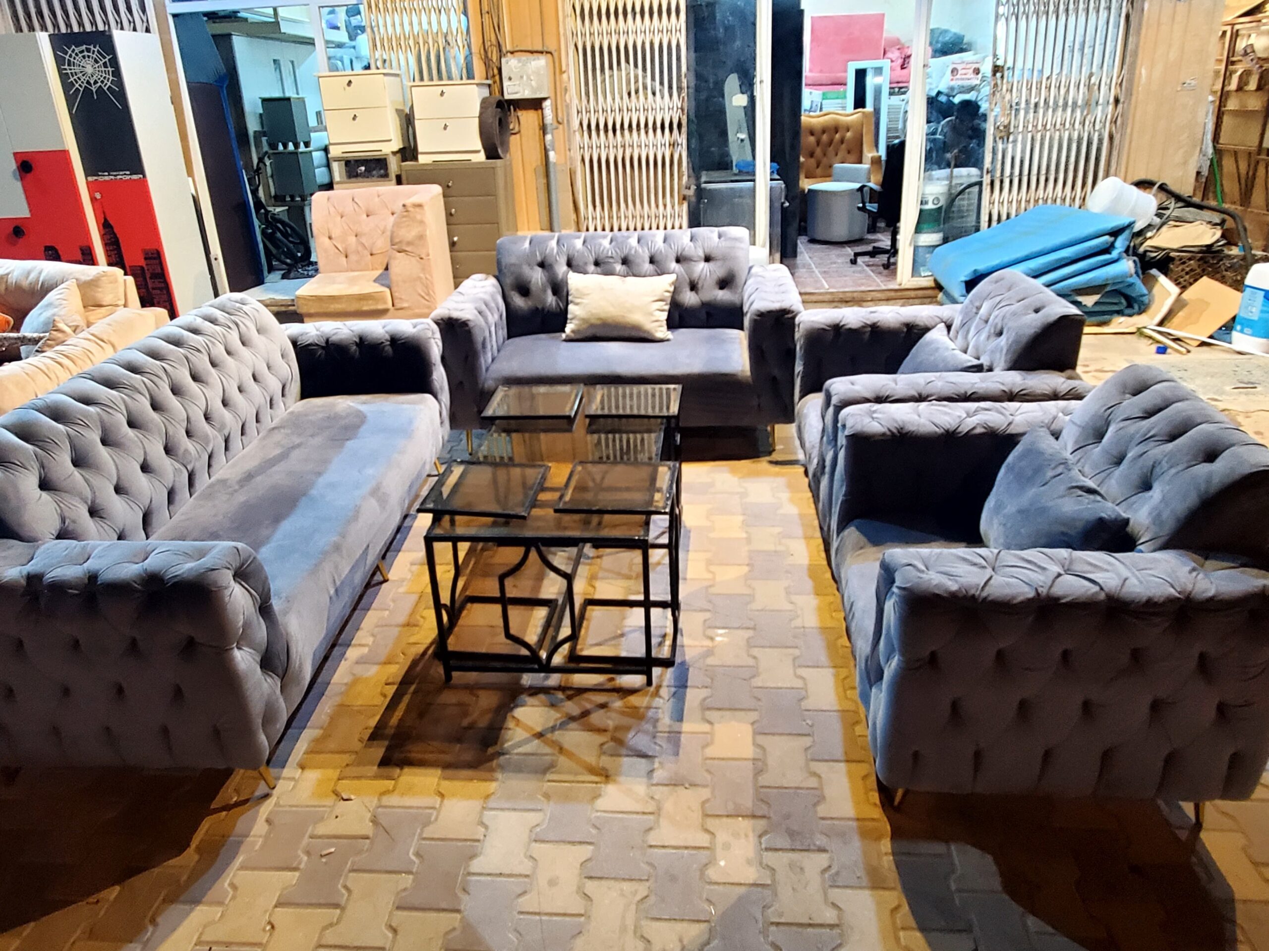 مجالس كنب شبه الجديد