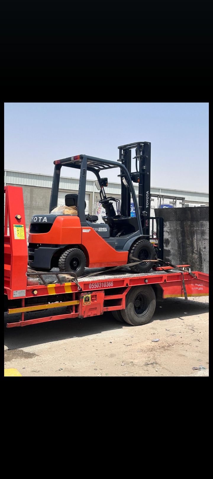 فركليف رافعه شوكيه لتاجير اليومي وشهري 3 طن 7 طن 1