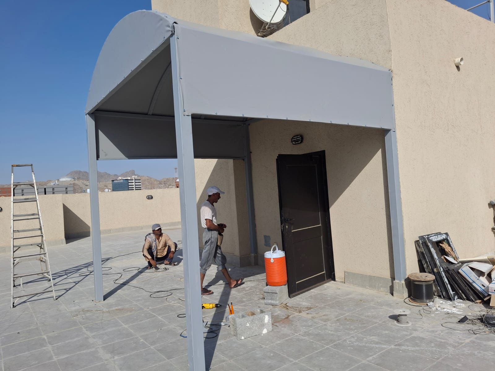 مظلات سيارات جده مكه