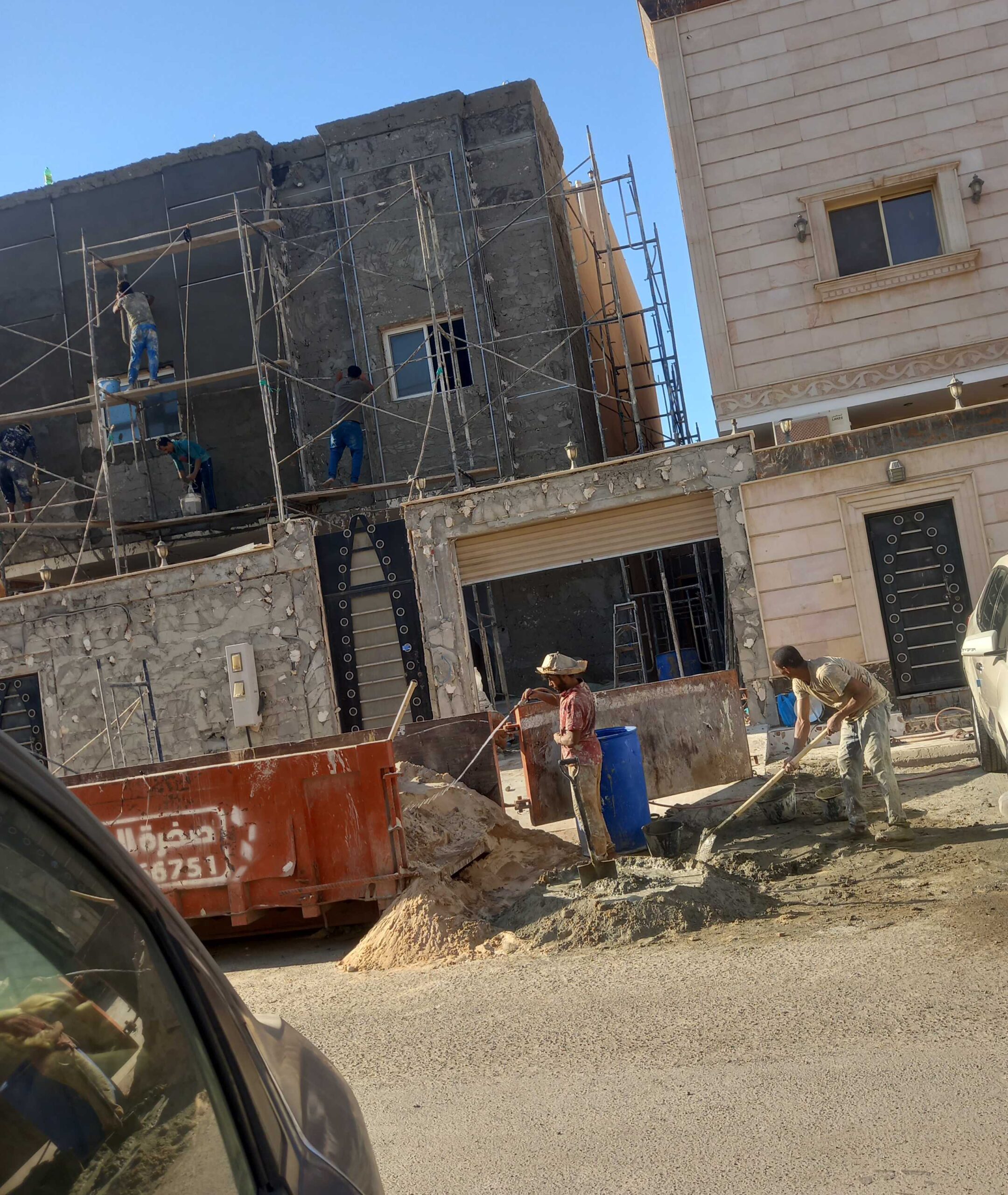 معلم جرافيت بروفايل كسر الرخام وترميم المباني وازا