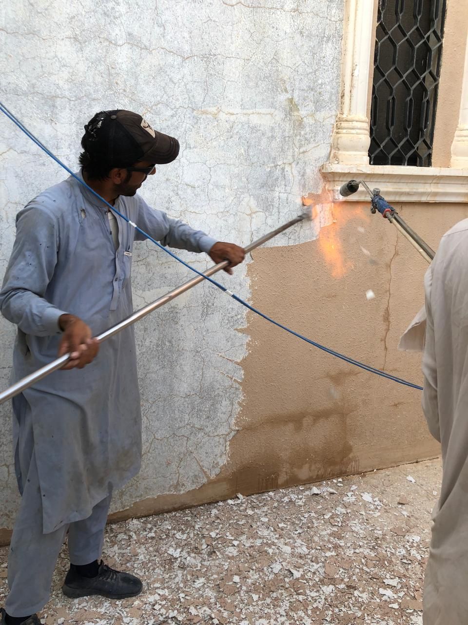 حرق بويا تحريق بويا ازاله بويا تركيب بروفايل