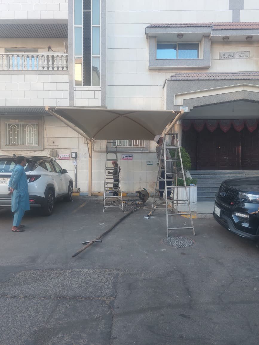 مظلات سيارات جده مكه